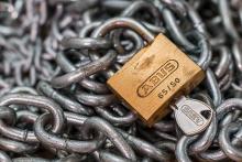 chains with lock