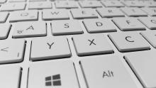 keyboard with Windows key
